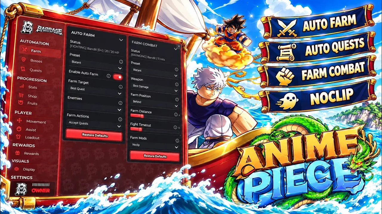 Anime Piece Fruit Gacha: Requirements, Costs, and Cooldowns