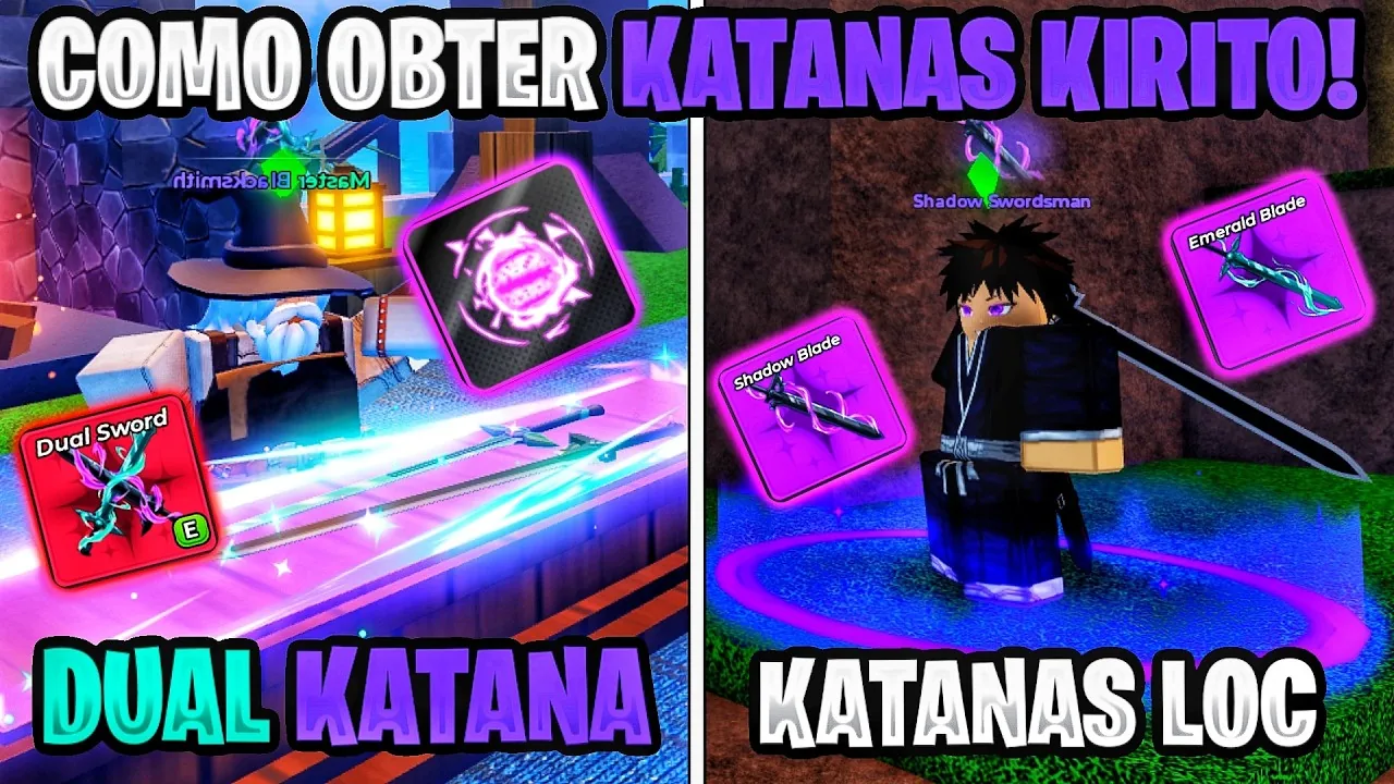 Anime Piece Kirito Swords: How to Get and Craft Dual Swords